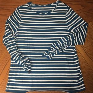 Coldwater Creek Supima/Modal Top w/ Sleeve Detail